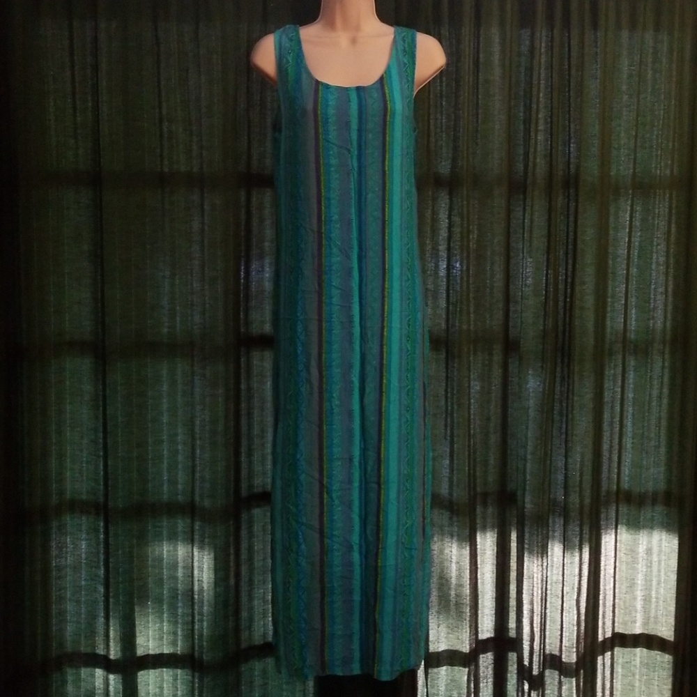 Style studio multi color women's maxi dress